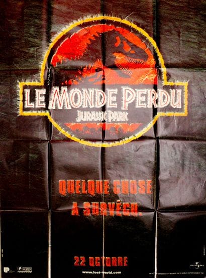 Lot de 2 affiches comprenant : 
Le monde...