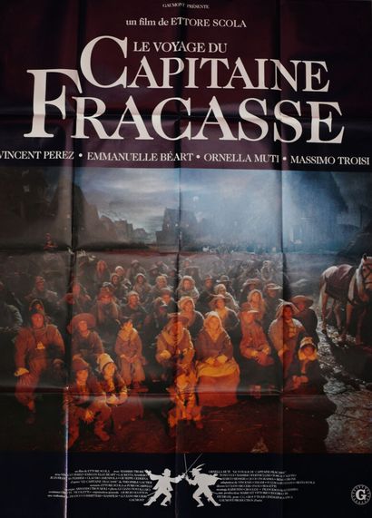 Lot de 5 affiches comprenant : 
Le voyage...