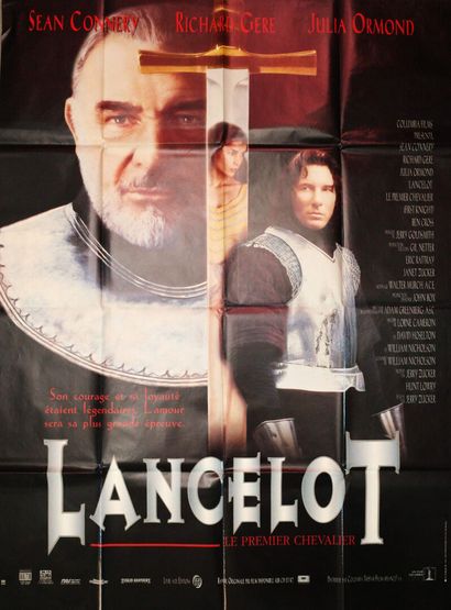 Lot de 3 affiches comprenant : 
Lancelot....