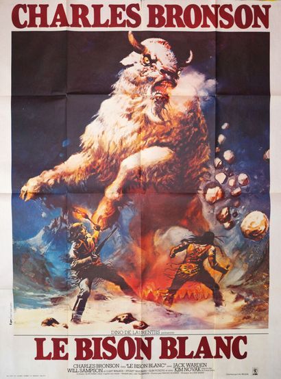 Lot de 3 affiches comprenant : 
Le bison...