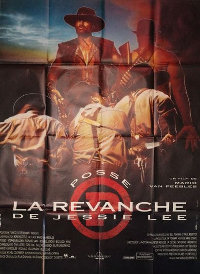 Lot de 2 affiches comprenant : 
Une équipe...