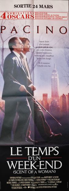 Lot de 5 affiches comprenant : 
Man on fire....