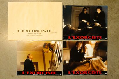 Lot de 3 affiches comprenant : 
L'exorciste....