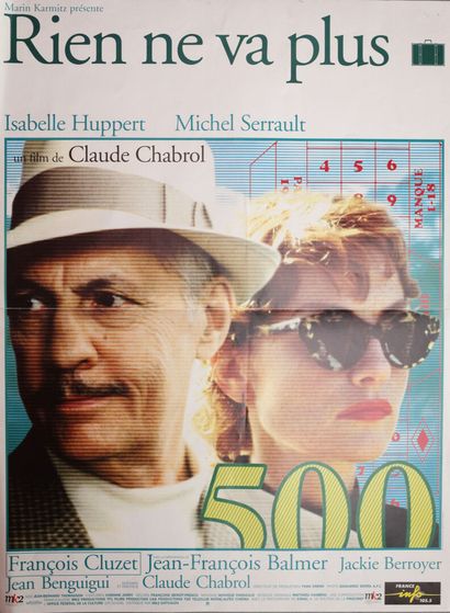 Lot de 5 affiches comprenant : 
Le voyage...