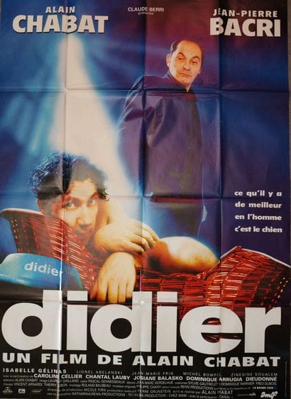 Lot de 2 affiches comprenant : 
Didier. Affiche...