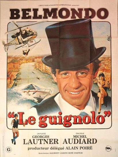 1 affiche : Le guignolo. Légères déchirures...