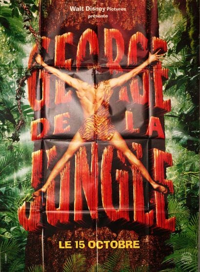 Lot de 2 affiches comprenant : 
George de...