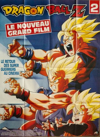 Lot de 2 affiches comprenant : 
Dragon Ball...