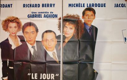Lot de 6 affiches comprenant : 
Le jour....