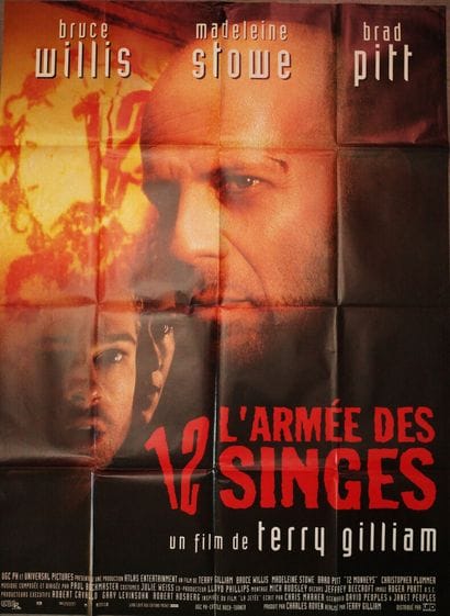 1 affiche : L'armée du 12 singes. Légers...