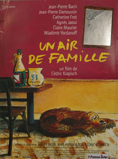 Lot de 2 affiches comprenant : 
Didier. Affiche...
