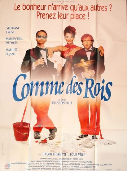 Lot de 4 affiches comprenant : 
Gazon maudit....
