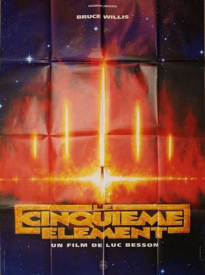 Lot de 4 affiches comprenant : 
Le cinquième...