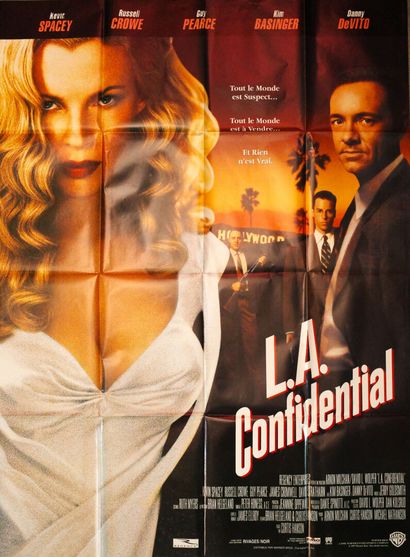 Lot de 3 affiches comprenant : 
L.A. Confidential....