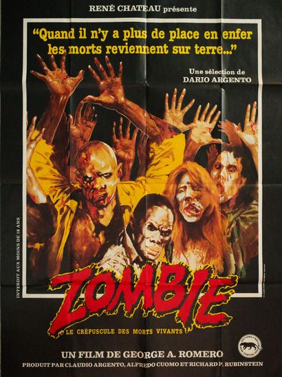1 affiche : Zombie. Affiche offset.
Dim :...