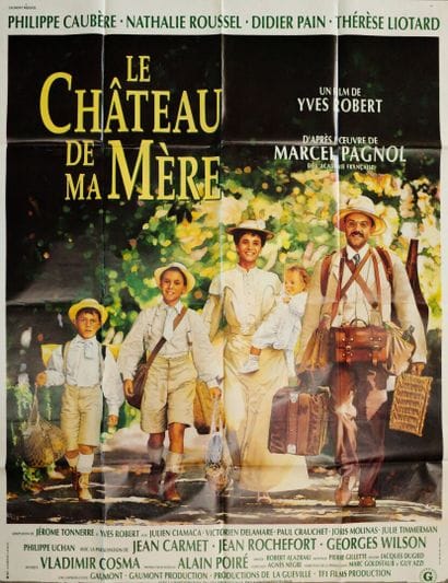 Lot de 3 affiches comprenant : 
Le château...