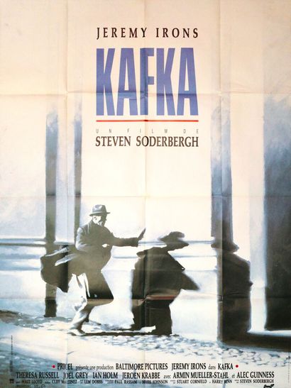 1 affiche : Kafka. Légers plis et tâches....
