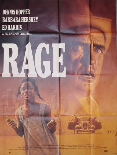 Lot de 2 affiches comprenant : 
Crying freeman.Légères...