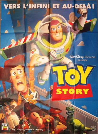 Lot de 2 affiches comprenant : 
Toy Story....