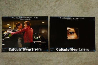 Lot de 9 affiches comprenant : 
Calculs meurtiers....