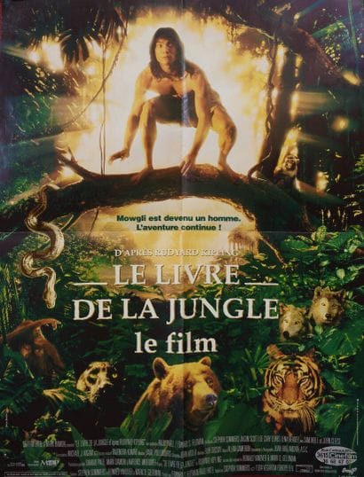 Lot de 3 affiches comprenant : Le livre de...