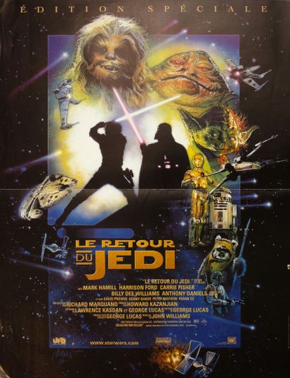 Lot de 2 affiches comprenant : 
Le retour...