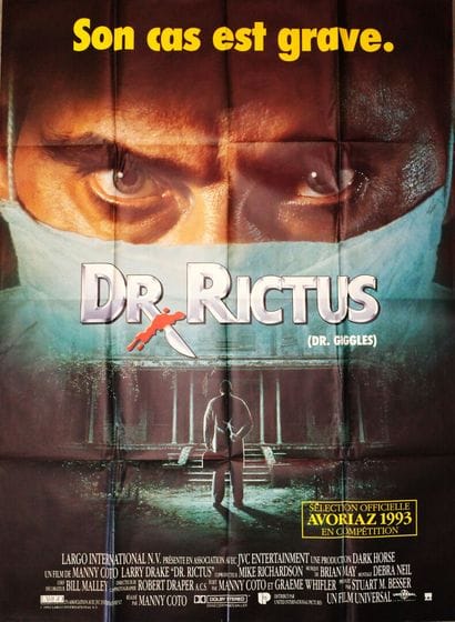 Lot de 4 affiches comprenant : 
Dr. Rictus....