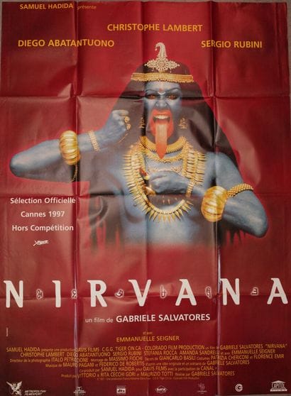 Lot de 3 affiches comprenant : 
Nirvana....
