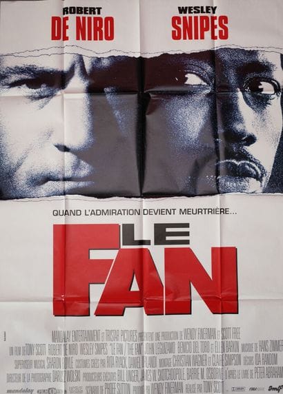 Lot de 5 affiches comprenant : 
Man on fire....