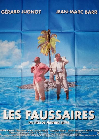 Lot de 4 affiches comprenant : 
Le pari....