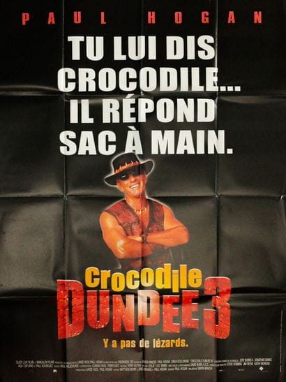 Lot de 2 affiches comprenant : 
Crocodile...