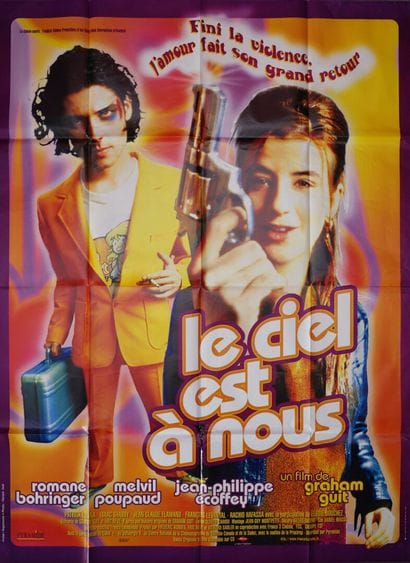 Lot de 4 affiches comprenant : 
Le pari....