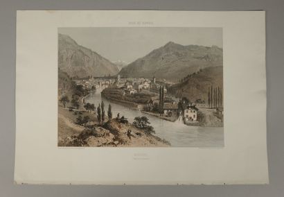 Set of prints including: - after Félix Benoist....