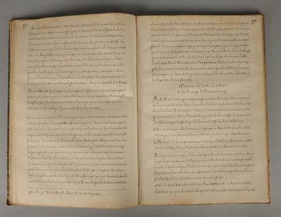 History of Savoy.
Handwritten notebook (3rd),...