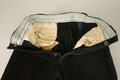 SAVOIE. Two-piece men's suit made of black...