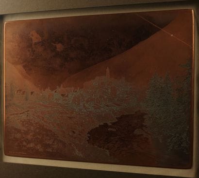Joanny DREVET (1889–1969). Original copper...