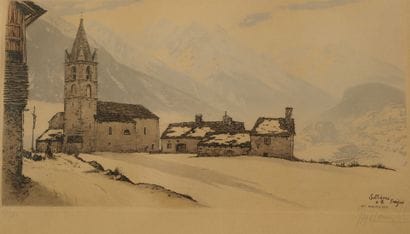 Joanny DREVET (1889–1969). Sollières and...