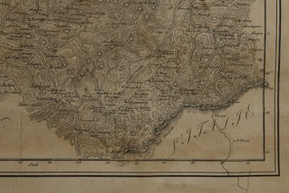 HEMMERDE & SCHWETSCHKE. Map of the area around...