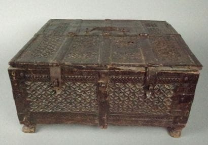 PAKISTAN, late 19th century. Wooden chest...
