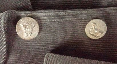 SAVOIE. Two-piece men's suit made of black...