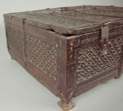 PAKISTAN, late 19th century. Wooden chest...