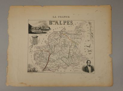 Set of maps: - FAYARD Publisher. Map of the...