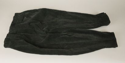 SAVOIE. Two-piece men's suit made of black...