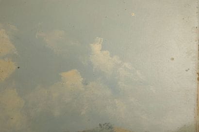 GODCHAUX (Late 19th century). Mountain Stream
Oil...