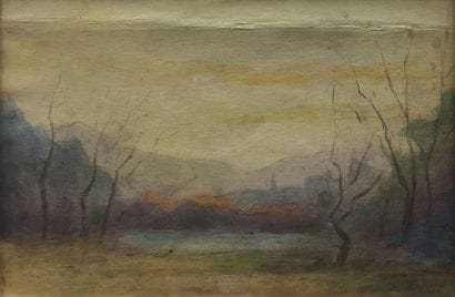François-Auguste RAVIER (1814-1895). Pond...