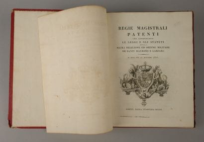 Regie Magistrali patenti containing the laws...