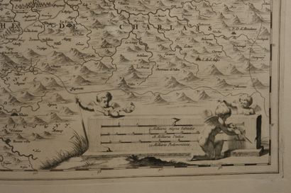 BLAEU - Ducatus chablasius et Lacus Lemanus...