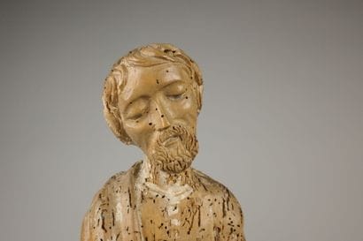 Saint John the Baptist with the Lamb
Wood...
