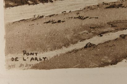 Set of prints including: - after Félix Benoist....