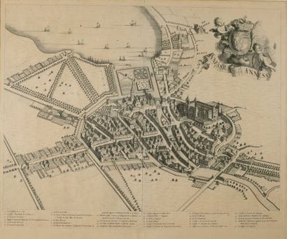 BLAEU, J., engraved by Johannes de Broen....